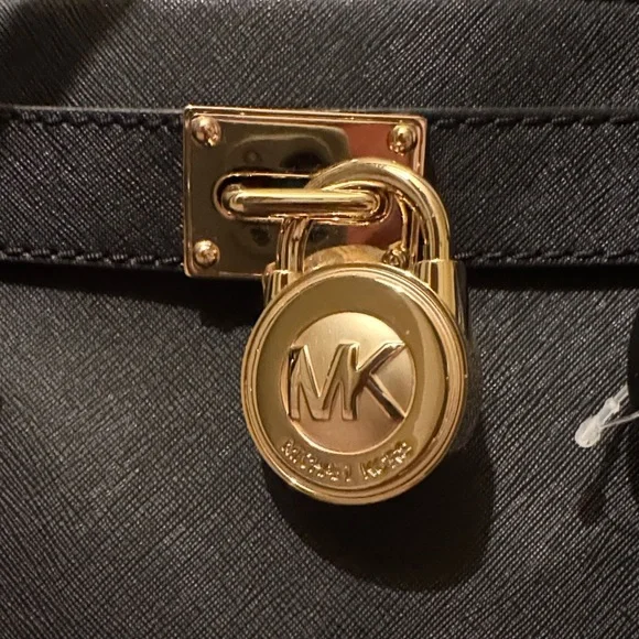 NWT | Michael Kors | Black | Hamilton | Tote Bag - Picture 3 of 6